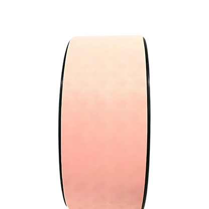 Back Roller Wheel For Stretching And Core Alignment - Soft Pink Black
