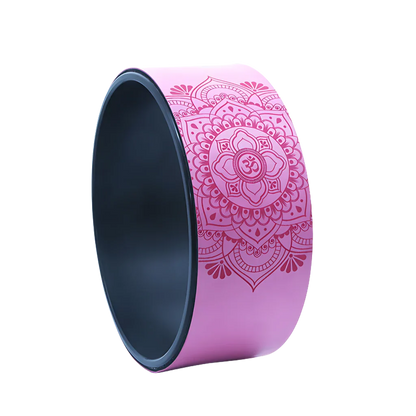 Back Stretcher Roller For Home Fitness & Flexibility - Pink