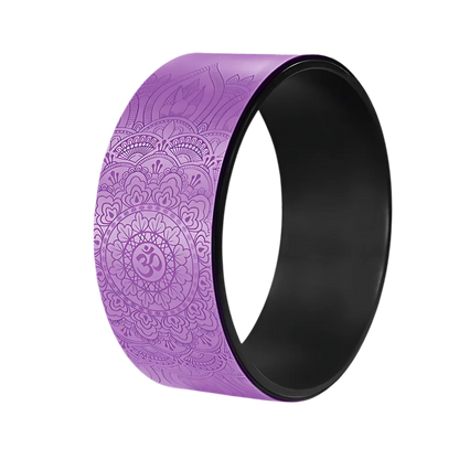 Back Stretcher Roller For Home Fitness & Flexibility - Purple