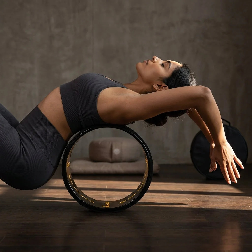 Back Stretching Wheel For Posture & Flexibility Support