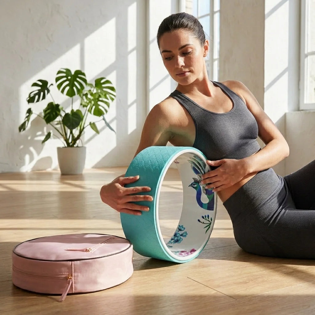 Back Stretching Wheel For Posture & Flexibility Support