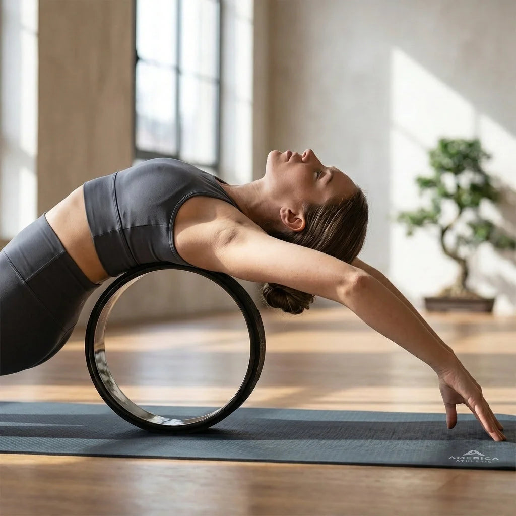 Back Stretching Wheel For Posture & Flexibility Support