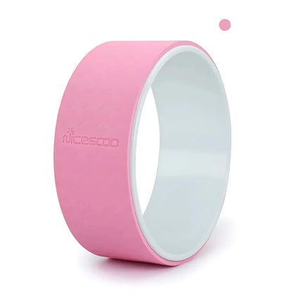 Back Stretching Wheel For Posture & Flexibility Support - Pink