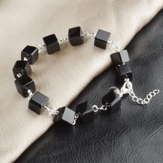 Bead Bracelet Black For Everyday Grounding - Black