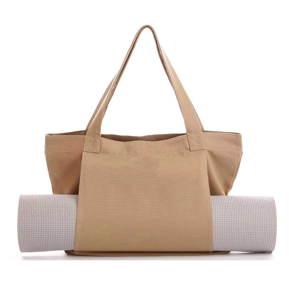 VERSATILE CANVAS YOGA MAT BAG – SPACIOUS & STYLISH CARRIER