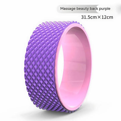 Bend It Yoga Wheel For Deep Backbends And Flexibility - Purple