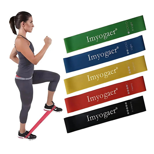 Black Resistance Bands For Full Body Training - One set