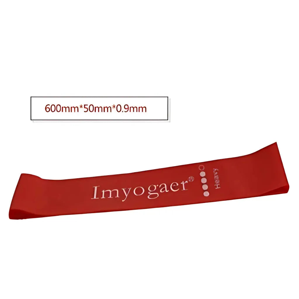 Black Resistance Bands For Full Body Training - Red