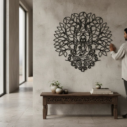 Bodhi Tree Metal Wall Art Decor For Sacred Spaces