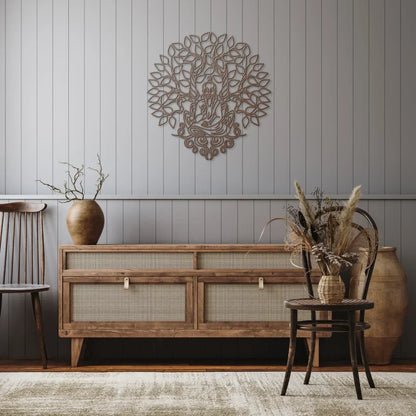 Bodhi Tree Metal Wall Art Decor For Sacred Spaces