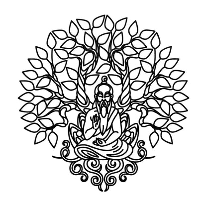 Bodhi Tree Metal Wall Art Decor For Sacred Spaces