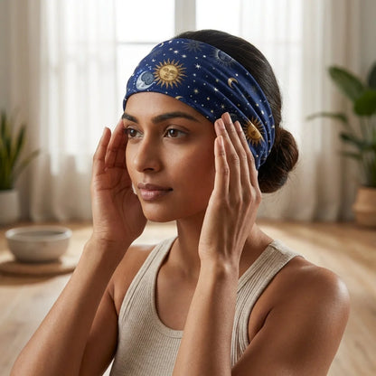 Boho Bandeau Headbands With Floral Summer Design