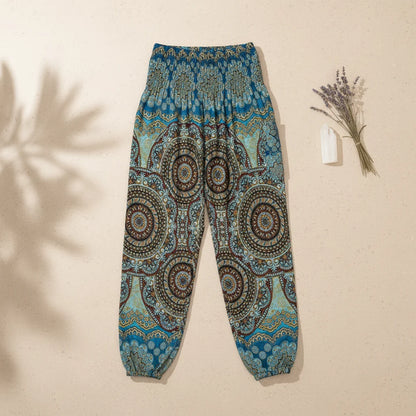 Boho Boho Pants In Vibrant Minimalist Prints