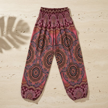 Boho Boho Pants In Vibrant Minimalist Prints