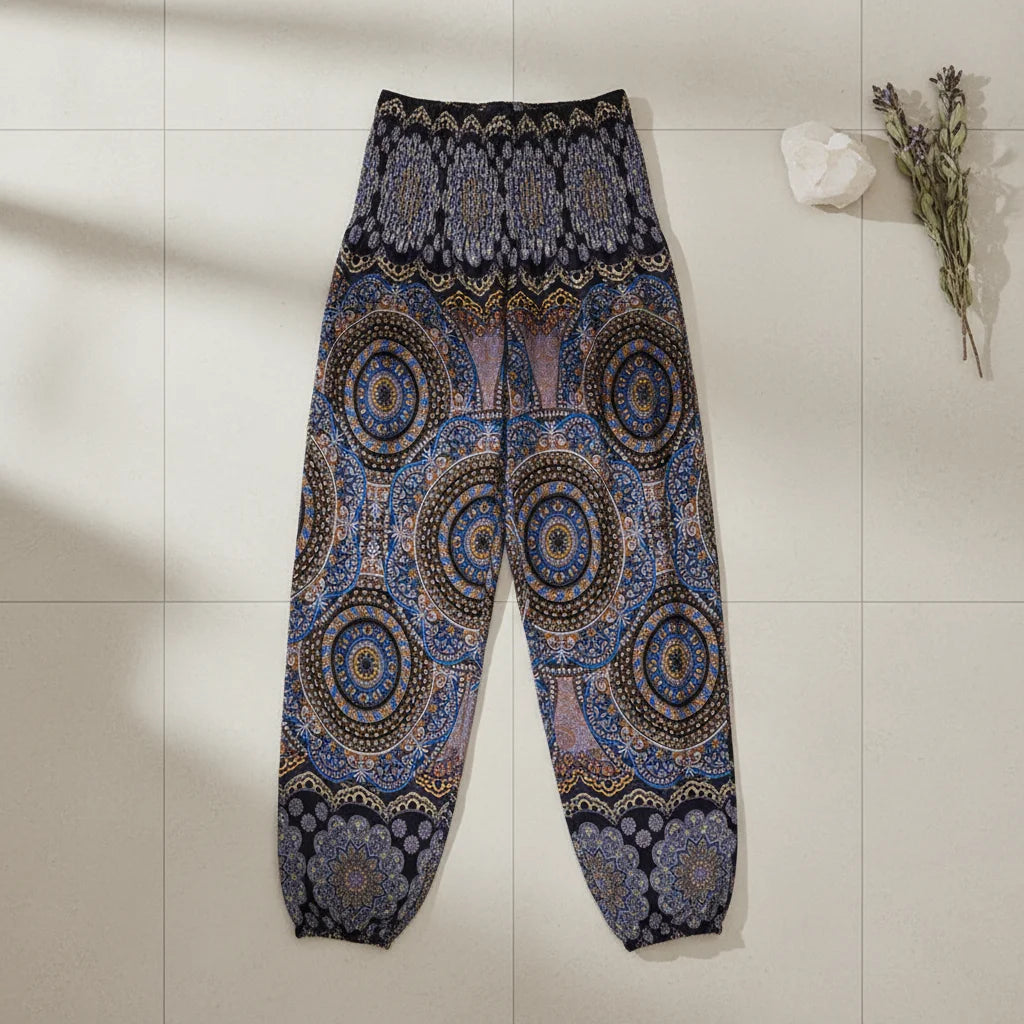 Boho Boho Pants In Vibrant Minimalist Prints