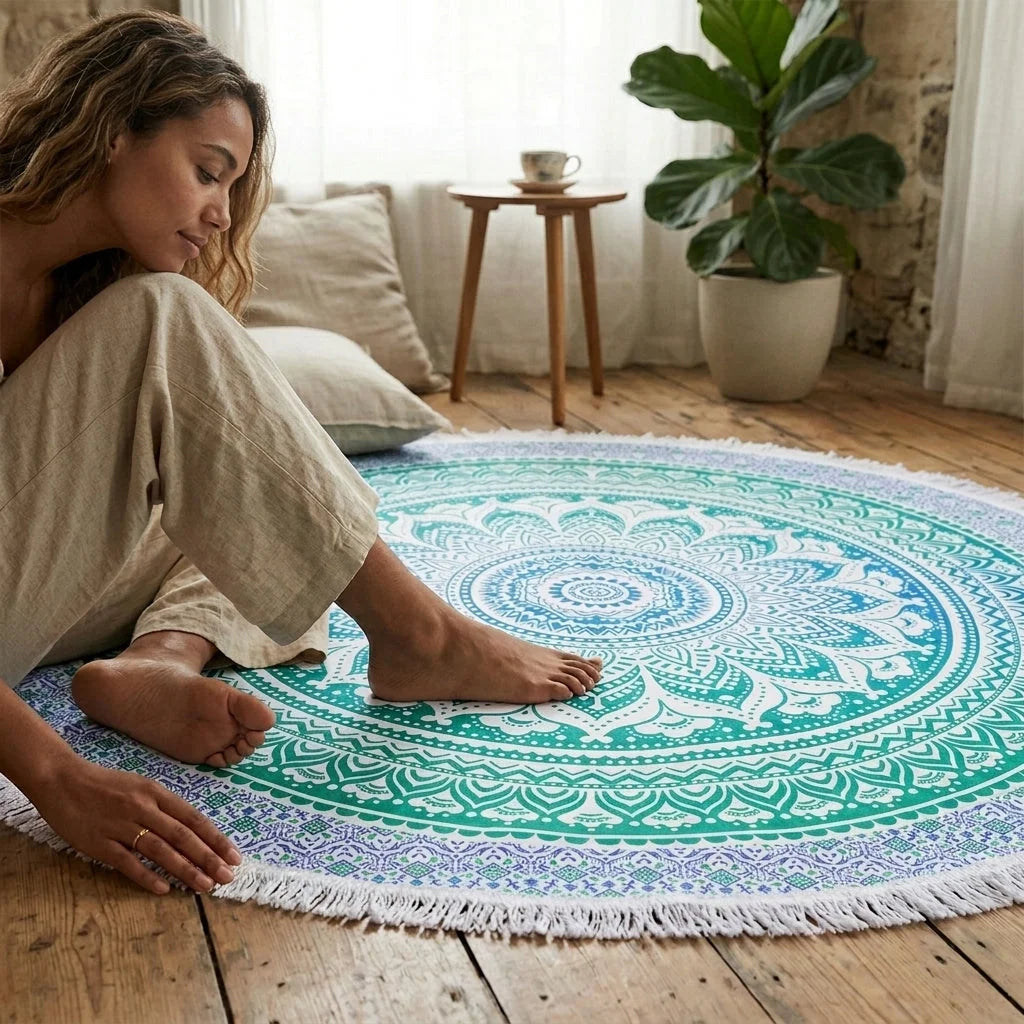 Boho-Inspired Zen Area Rugs For Indoor And Outdoor
