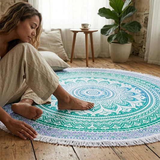 Boho-Inspired Zen Area Rugs For Indoor And Outdoor