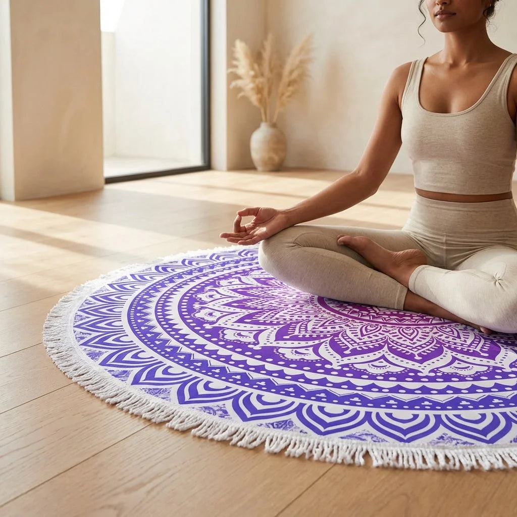 Boho-Inspired Zen Area Rugs For Indoor And Outdoor