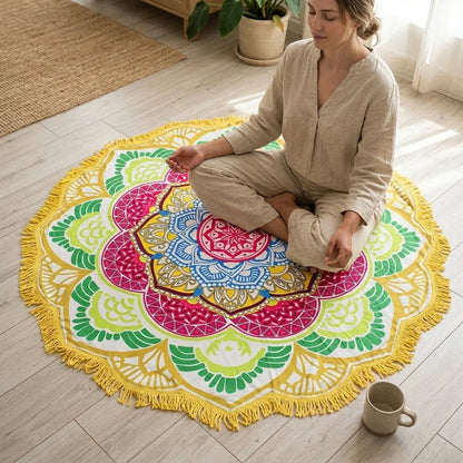Boho-Inspired Zen Area Rugs For Indoor And Outdoor