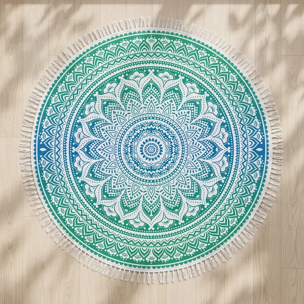 Boho-Inspired Zen Area Rugs For Indoor And Outdoor