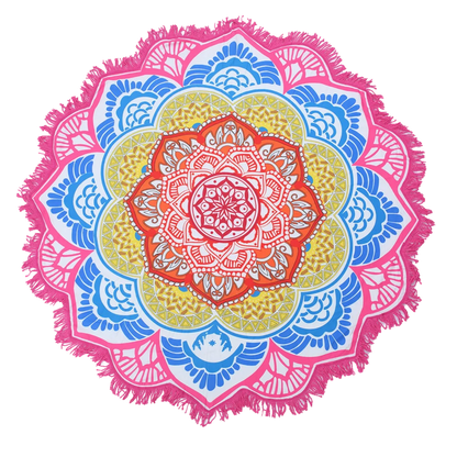 Boho-Inspired Zen Area Rugs For Indoor And Outdoor Use - Style J Crystal velvet / 150 x 150 cm