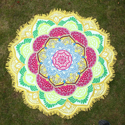 Boho-Inspired Zen Area Rugs For Indoor And Outdoor Use - Style K / 150 x 150 cm