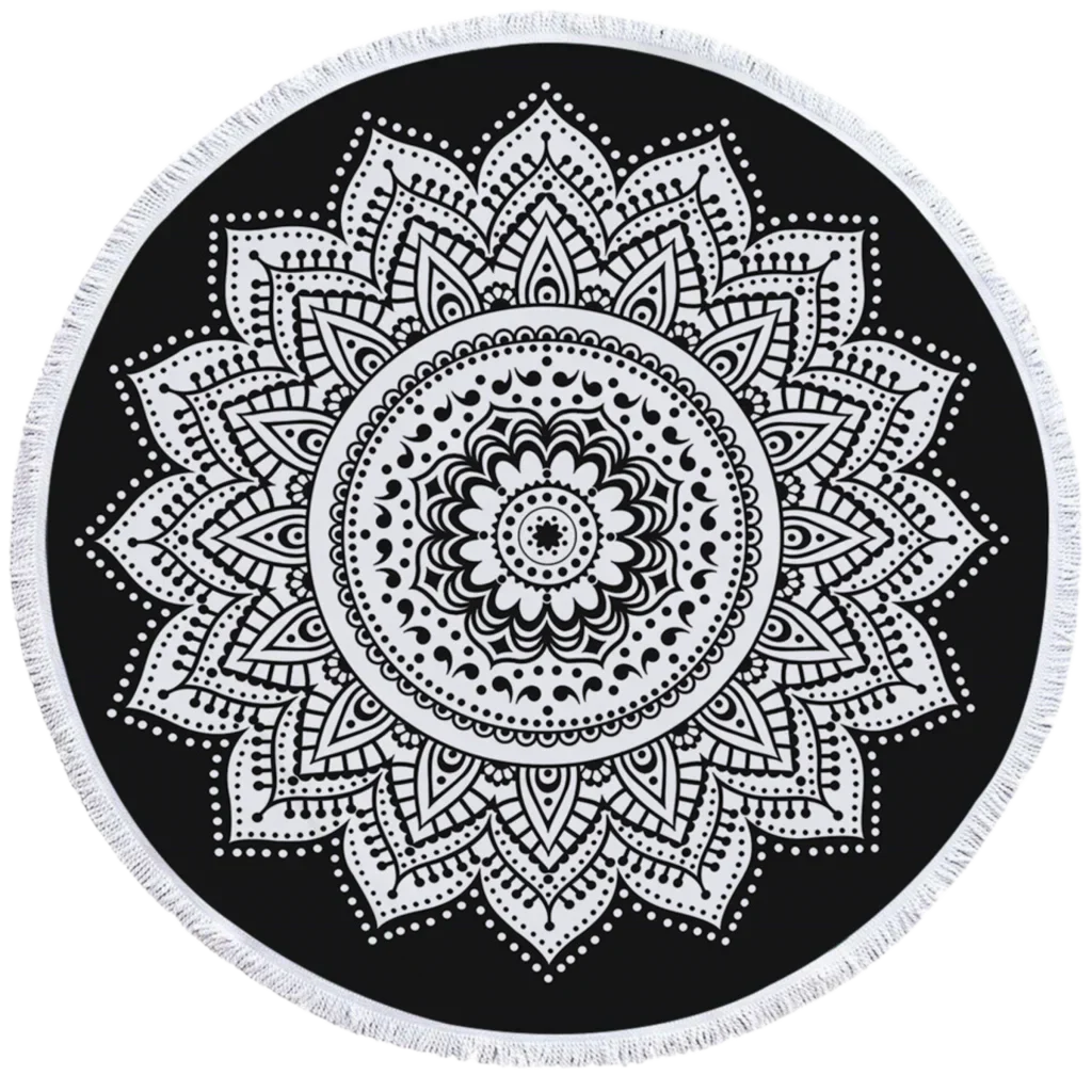 Boho-Inspired Zen Area Rugs For Indoor And Outdoor Use - Style M / 150 x 150 cm