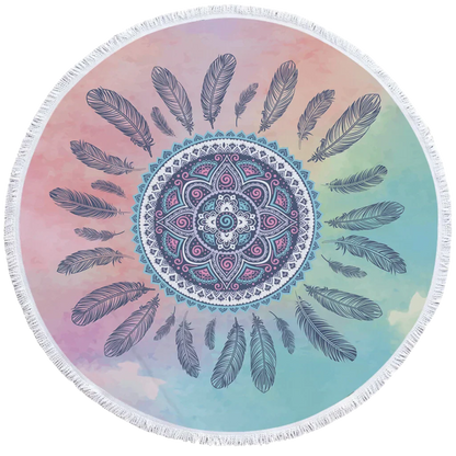 Boho-Inspired Zen Area Rugs For Indoor And Outdoor Use - Style N / 150 x 150 cm