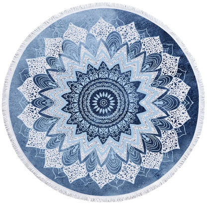 Boho-Inspired Zen Area Rugs For Indoor And Outdoor Use - Style O / 150 x 150 cm
