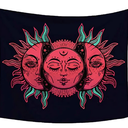 Boho Mandala Tapestries For Walls And Meditation Spaces - 150x100 cm
