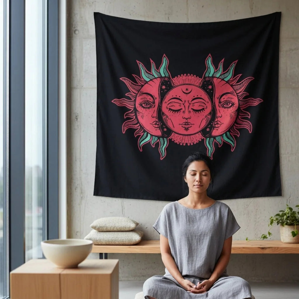 Boho Mandala Tapestries For Walls And Meditation Spaces