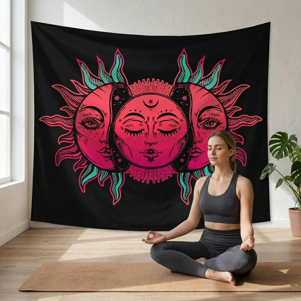Boho Mandala Tapestries For Walls And Meditation Spaces