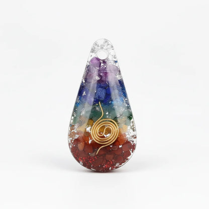 Boho Necklace Pendants With Chakra Stone Energy
