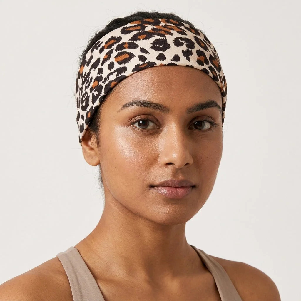 Boho Print Head Band For Women Sports And Wellness