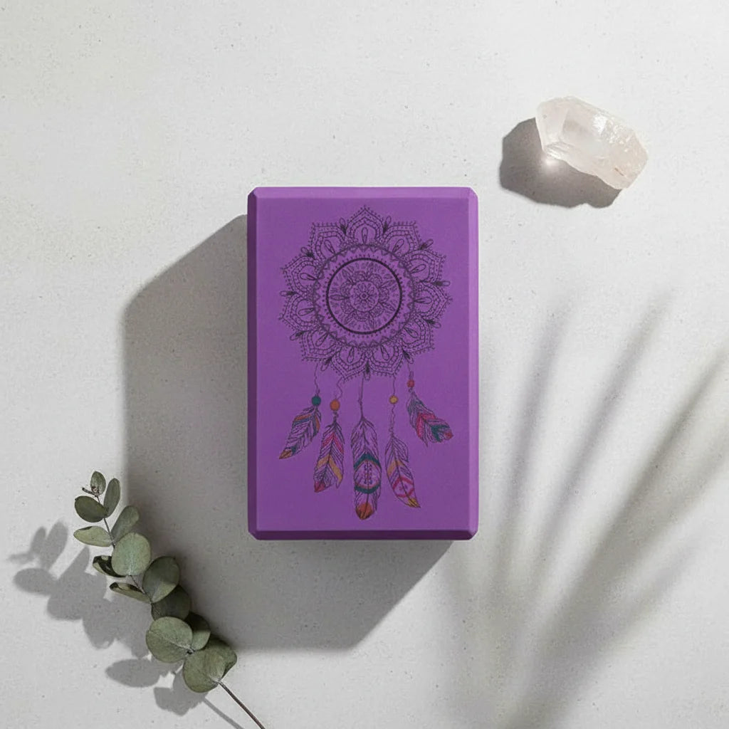 Boho Style Yoga Block Mat For Daily Practice