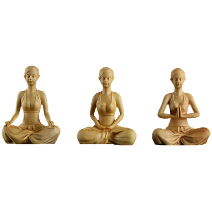 Boxwood Meditation Sculpture For Modern Zen Spaces