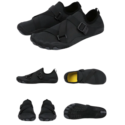 Breathable Barefoot Shoes For Yoga And Daily Balance - Black / 35