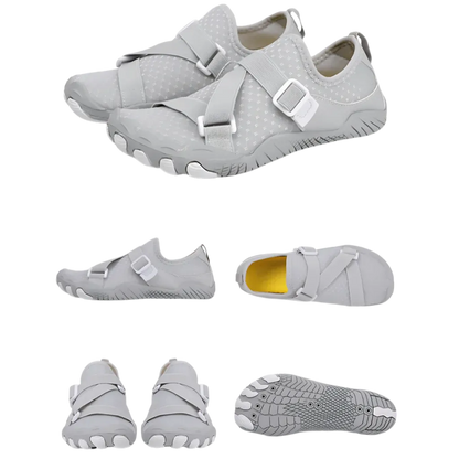 Breathable Barefoot Shoes For Yoga And Daily Balance - Gray / 35