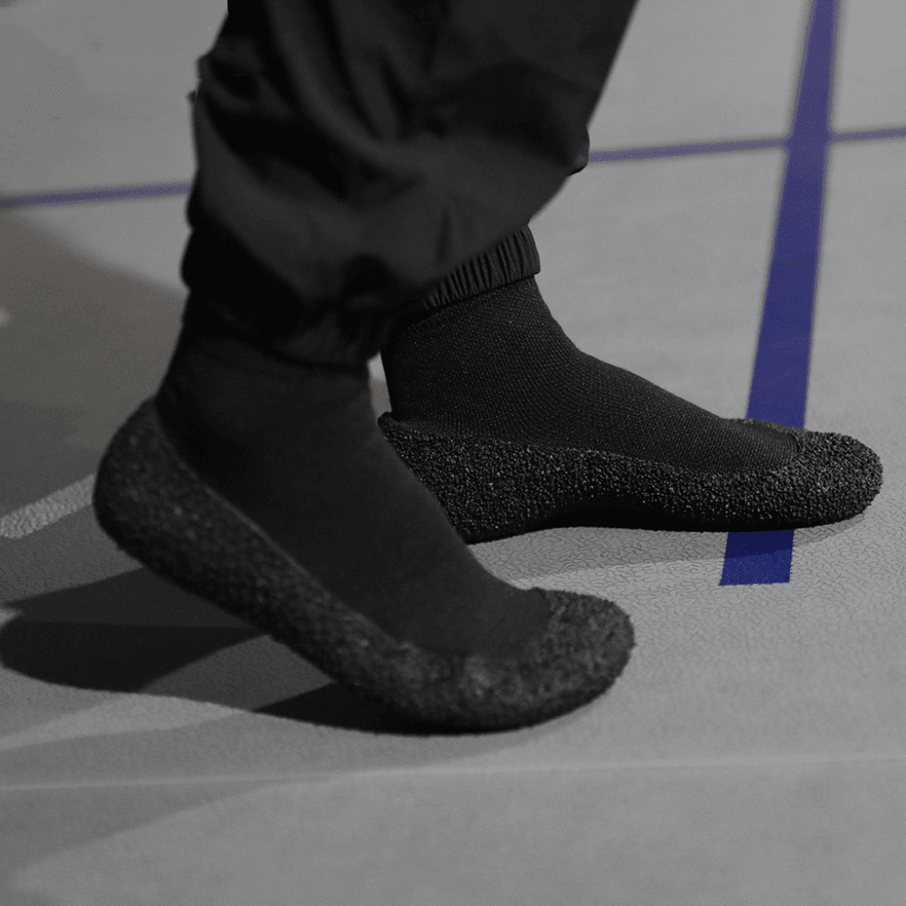 Breathable Hot Yoga Shoes With Non Slip Grip - Black / 34