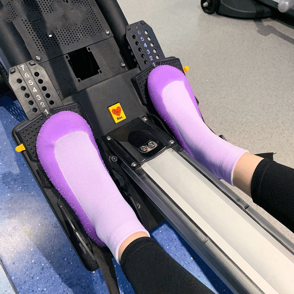 Breathable Hot Yoga Shoes With Non Slip Grip - Glow purple / 34