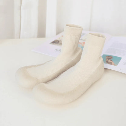 Breathable Hot Yoga Shoes With Non Slip Grip - Glowing beige / 34