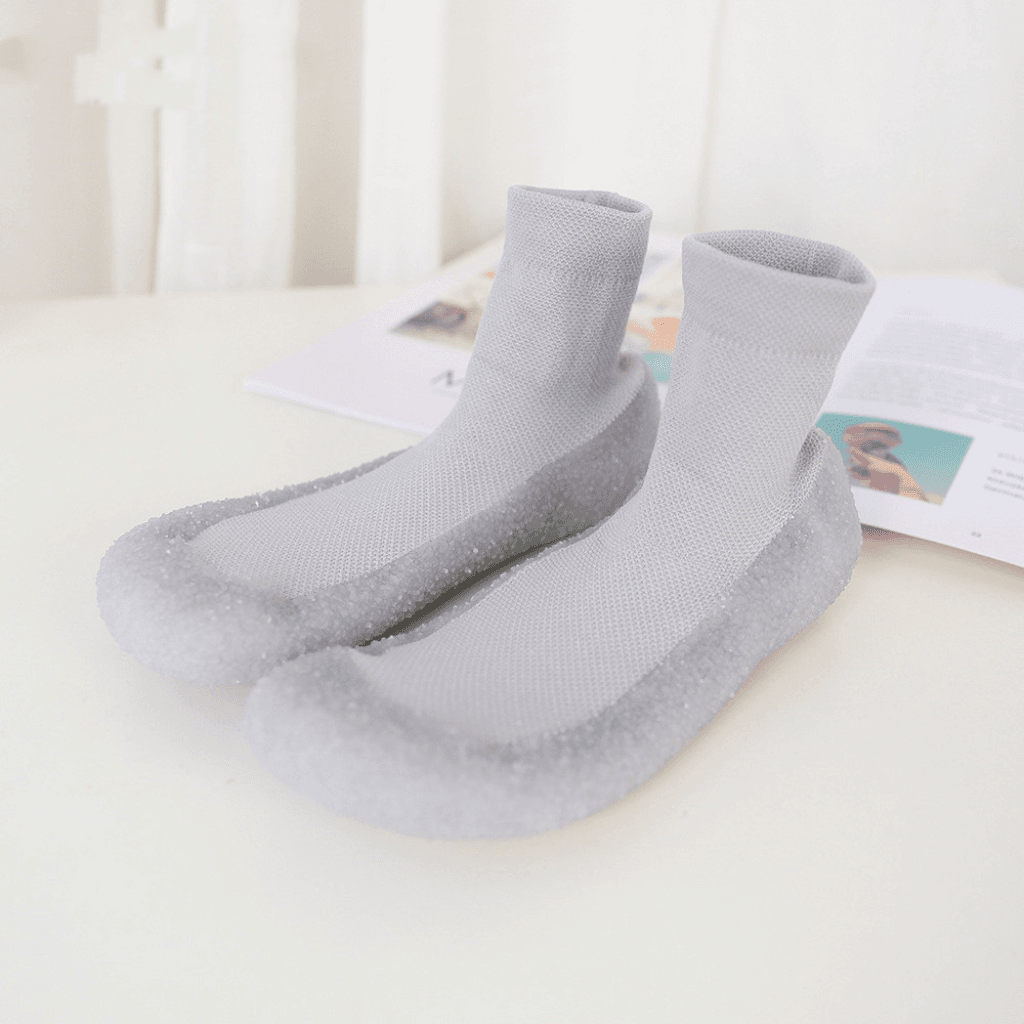 Breathable Hot Yoga Shoes With Non Slip Grip - Glowing grey / 34