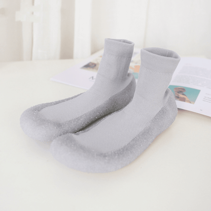 Breathable Hot Yoga Shoes With Non Slip Grip - Glowing grey / 34