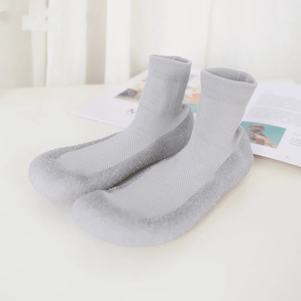 Breathable Hot Yoga Shoes With Non Slip Grip - Glowing grey / 34