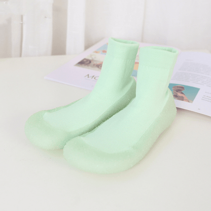 Breathable Hot Yoga Shoes With Non Slip Grip - Glowing light green / 34