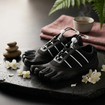 Breathable Pilates Shoes With Toe Flex Design