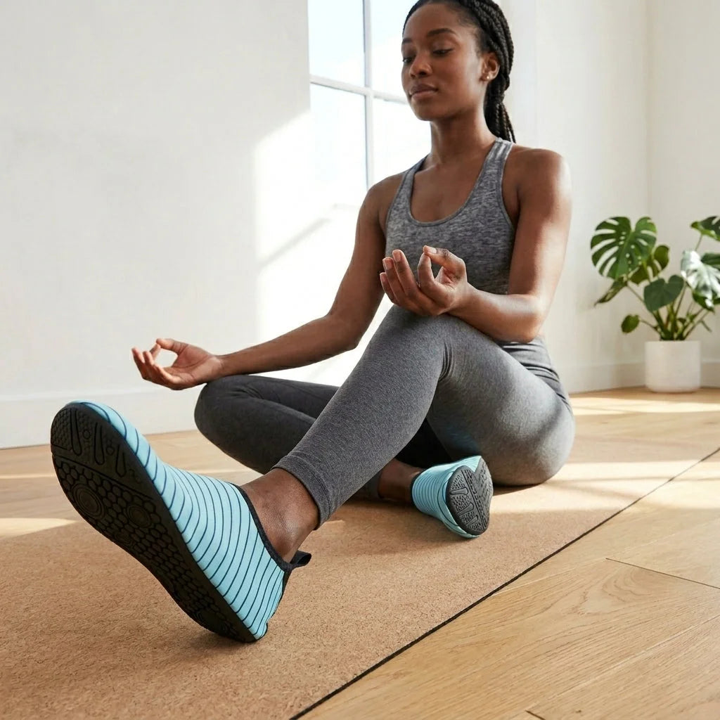 Breathable Slip On Yoga Mat Shoes For Any Flow
