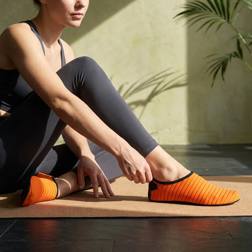 Breathable Slip On Yoga Mat Shoes For Any Flow