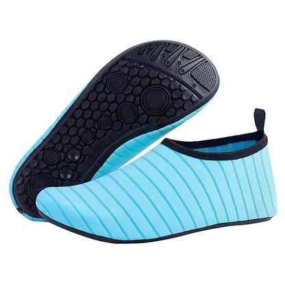Breathable Slip On Yoga Mat Shoes For Any Flow - Moon Blue / 32-33