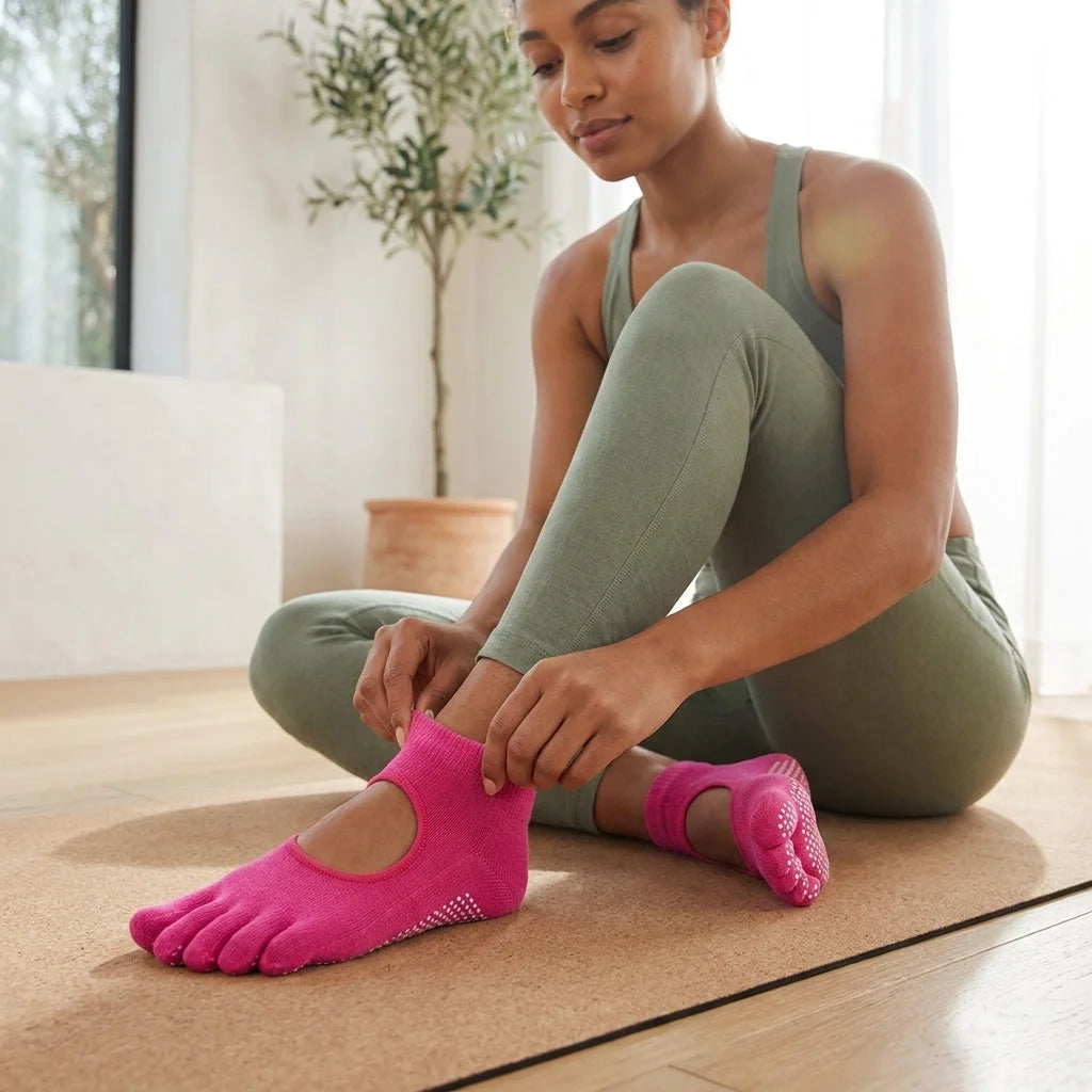 Breathable Sticky Socks For Yoga Practice